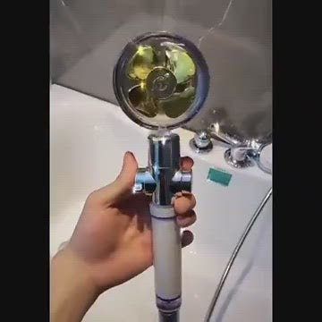 360° POWER SHOWER HEAD