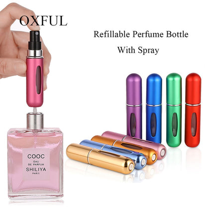 43% OFF Portable Mini Refillable Perfume Empty Spray - 5 PCS