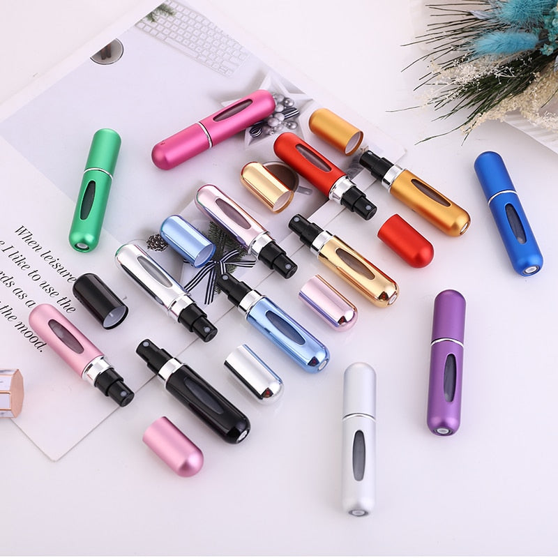 43% OFF Portable Mini Refillable Perfume Empty Spray - 5 PCS