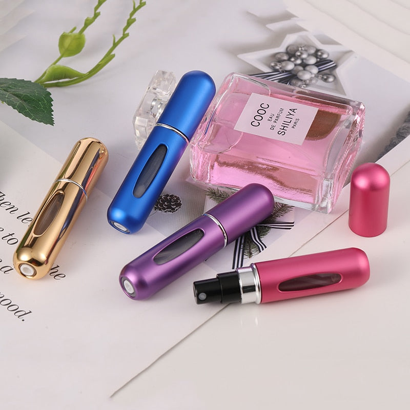 43% OFF Portable Mini Refillable Perfume Empty Spray - 5 PCS