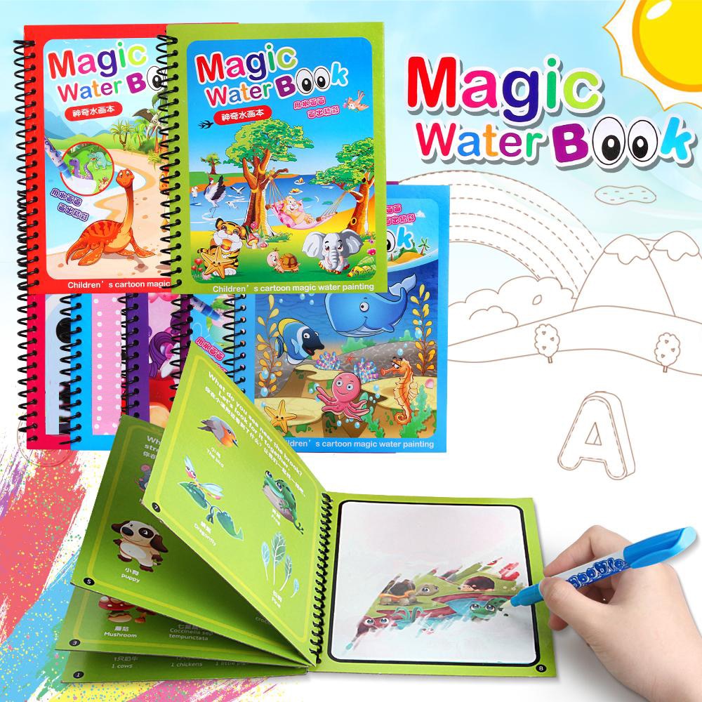 Coloring Book Doodle & Magic Pen Painting