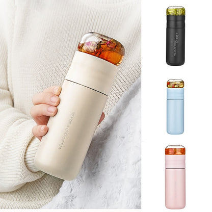 Tea Bottle Cup with Glass Infuser