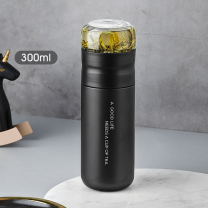 Tea Bottle Cup with Glass Infuser