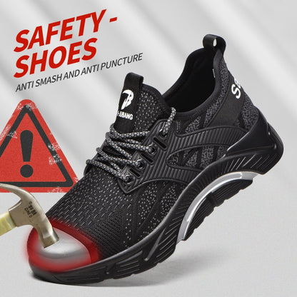 anti-piercing and anti-smashing wear-resistant work shoes